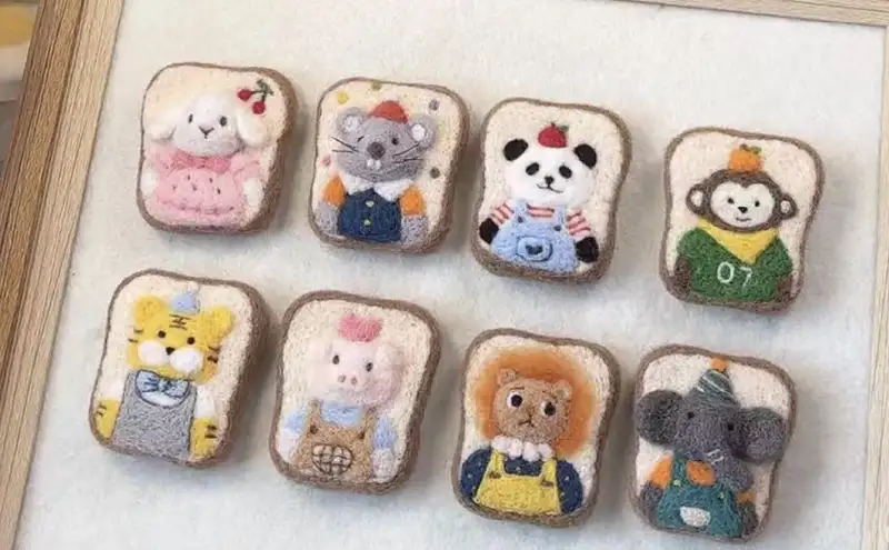 What is Needle Felting?for beginners #1 2 Felting needles animal img