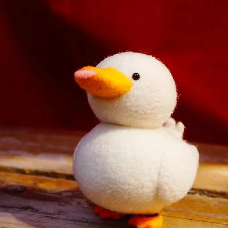felt duck animals