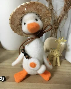 felt duck animals