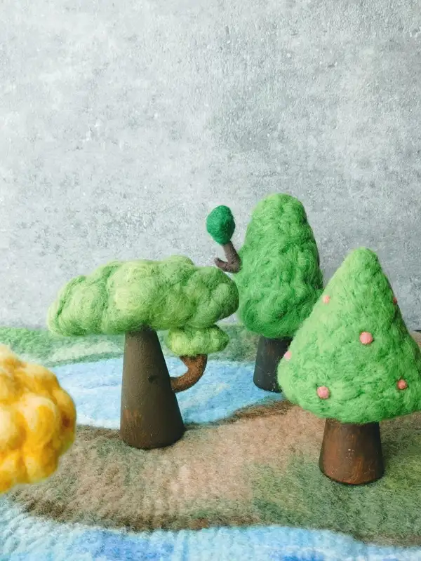 felt ornaments