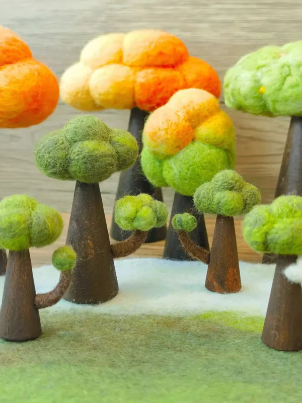felt ornaments