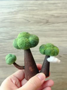 felt ornaments