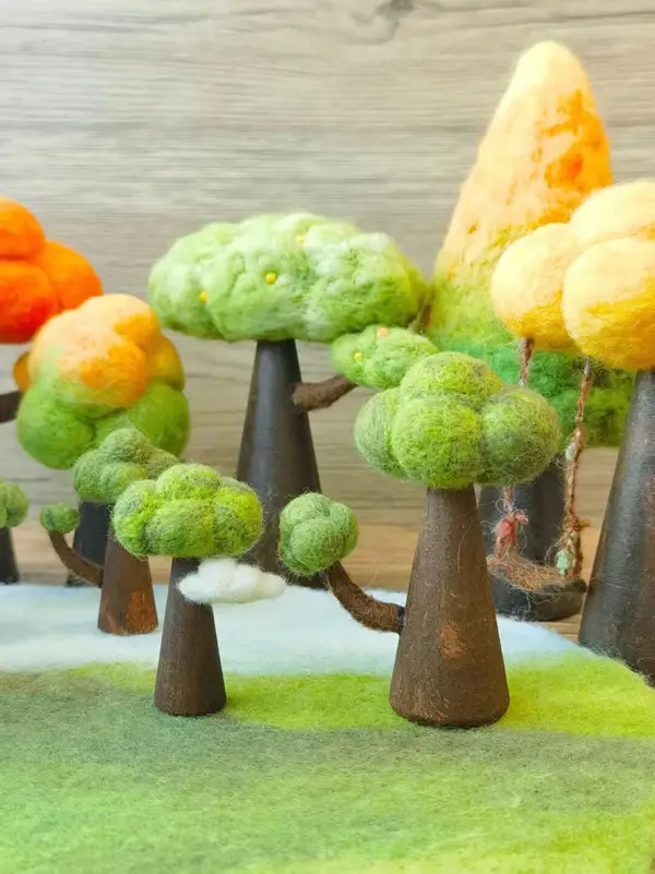 felt ornaments