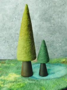 felt ornaments